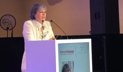 La presidenta de la Jurisdicción Especial para la Paz (JEP), Patricia Linares.