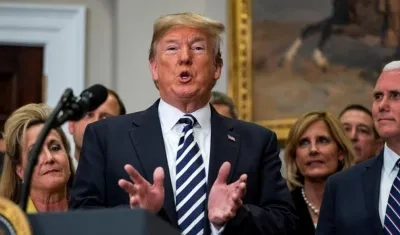 Donald Trump, presidente de Estados Unidos.