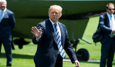 Donald Trump, presidente de Estados Unidos.