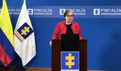 La Vicefiscal General, María Paulina Riveros.