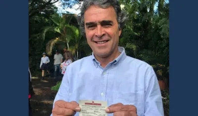 Sergio Fajardo, candidato presidencial.