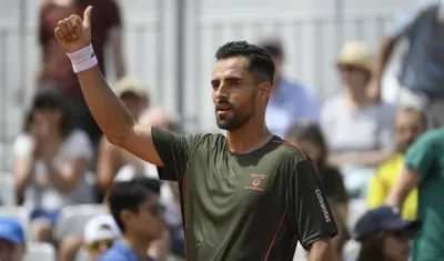 Santiago Giraldo, tenista colombiano.