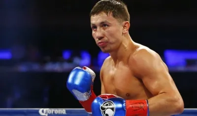 Gennady Golovkin, boxeador kazajo. 