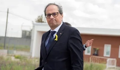 El presidente catalán, Joaquim Torra.