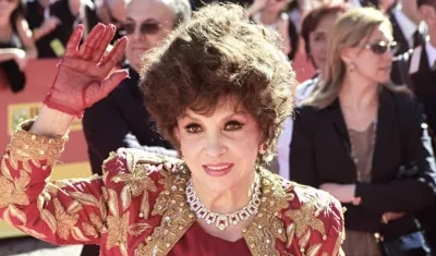 La diva italiana Gina Lollobrigida.