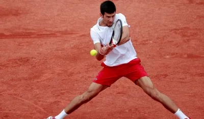 Novak Djokovic, tenista serbio. 