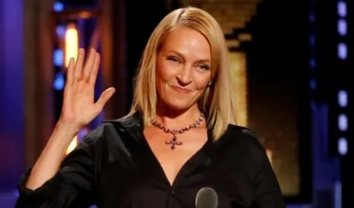 La actriz estadounidense Uma Thurman.