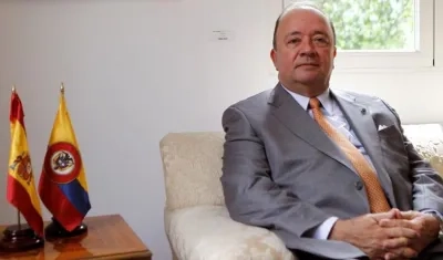 El ministro de Defensa, Luis Carlos Villegas.