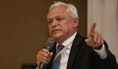 Hernán Andrade, presidente del Partido Conservador.