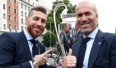 Sergio Ramos y Zidane.