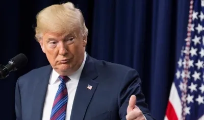 Donald Trump, presidente de Estados Unidos.