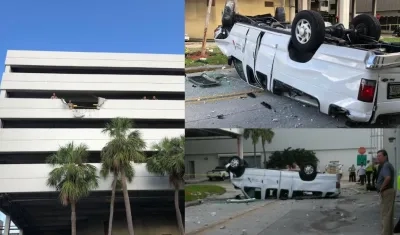 Accidente en el aeropuerto internacional de Miami.