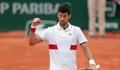 El serbio Novak Djokovic.