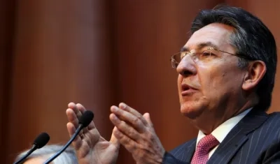 El Fiscal General de la Nación, Néstor Humberto Martínez.