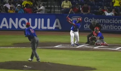 El pelotero puertorriqueño Jonathan García conectó el primer jonrón en el Rentería.