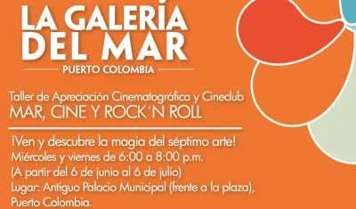 Afiche promocional de los talleres.