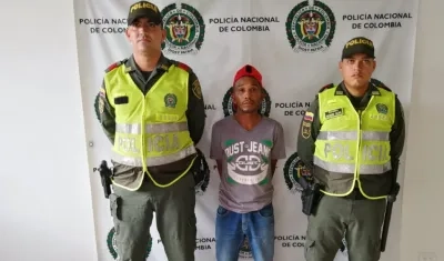 El capturado fue conducido a la URI de la Fiscalía.