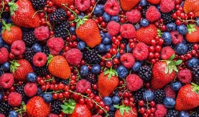 Por su alto contenido de antioxidantes estas frutas son buenas para la salud.