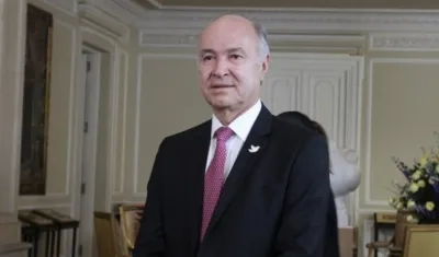  El ministro de Justicia, Enrique Gil Botero.