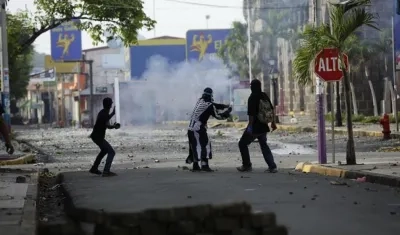 Las protestas van a seguir. 