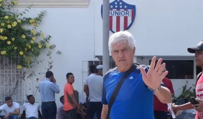 Julio Comesaña, técnico del Junior.