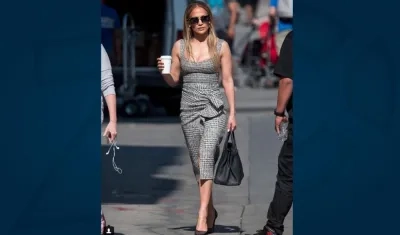 La cantante Jennifer López.