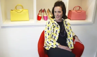 La diseñadora Kate Spade.