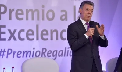 Juan Manuel Santos.