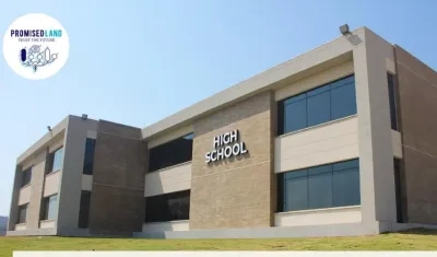 Edificio nuevo del Colegio Marymount. 