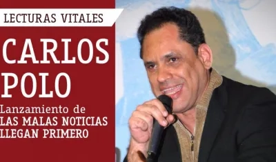 El escritor barranquillero Carlos Polo.