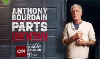 Imagen del programa de Anthony Bourdain para CNN.