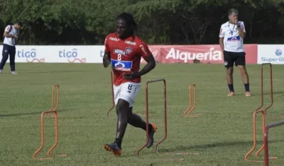 Yimmi Chará, volante de Junior. 