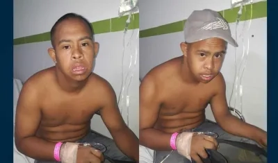 El joven se encuentra en la Clínica Campbell.