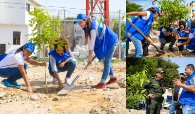 Imágenes de la jornada. 