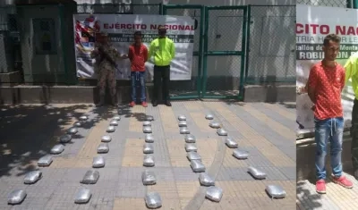 El capturado fue conducido a la URI de la Fiscalía.