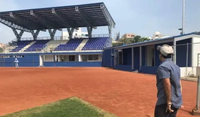 Estadio de Softbol de Bosques del Norte, en Barranquilla. 