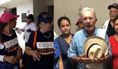 Álvaro Uribe, expresidente.