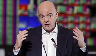 El presidente de la FIFA, el suizo Gianni Infantino.