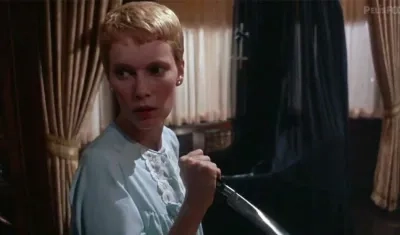 Mia Farrow en la cinta "Rosemary's Baby".