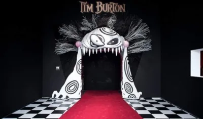 Imagen de la exposición dedicada al cineasta Tim Burton.