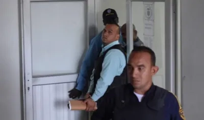 A la sala solo fue llevado Jonathan Berdugo.