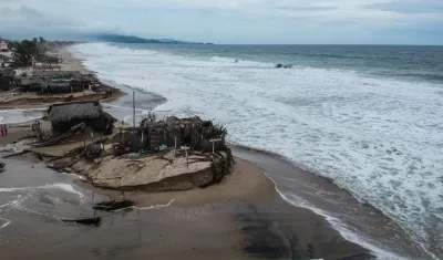 Imagen de la playas de Acapulco. 