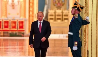 Vladímir Putin, presidente de Rusia. 