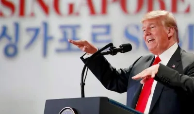 Donald Trump, presidente de Estados Unidos.