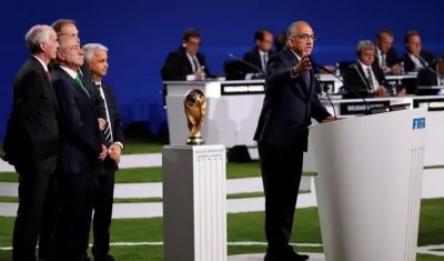 Ceremonia de la FIFA en la escogencia de sede del Mundial 2026