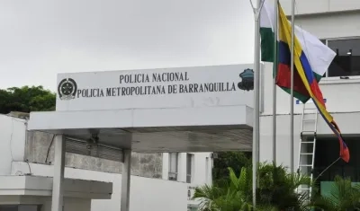Comando de la Policía Metropolitana de Barranquilla. 