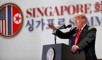 Donald Trump, presidente de Estados Unidos.