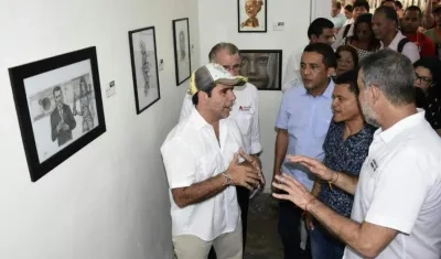 Alcalde Char durante el acto que dio inicio a la construcción de la Fábrica de Cultura.