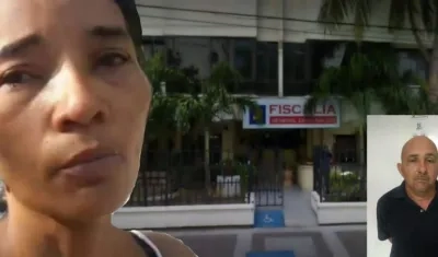 Elisa Navarro, esposa de Giberto Luna.