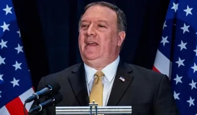 El secretario de Estado, Mike Pompeo.